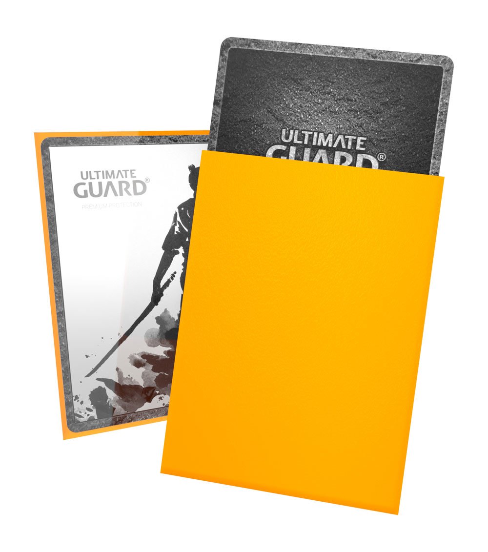 Ultimate Guard Katana-Ärmel, Standardgröße, Gelb (100)