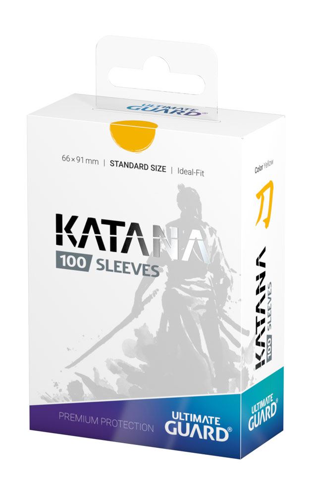Ultimate Guard Katana-Ärmel, Standardgröße, Gelb (100)