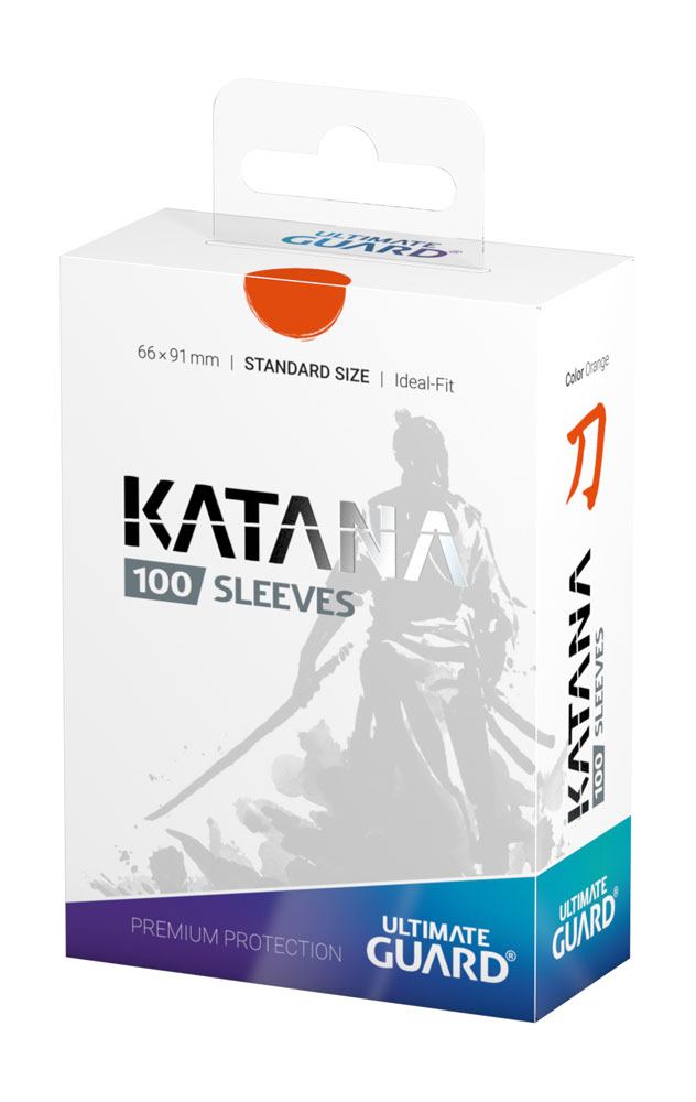 Ultimate Guard Katana-Ärmel, Standardgröße, Orange (100)