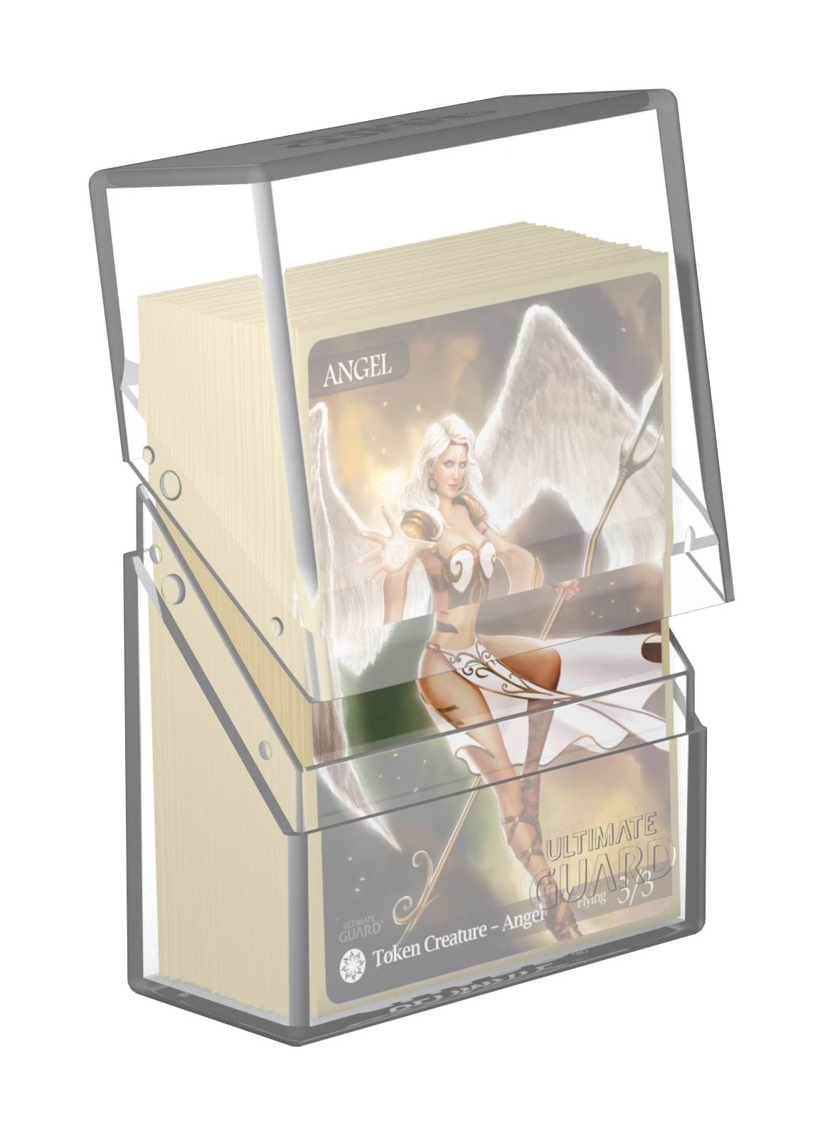 Ultimate Guard Boulder Deck Case 40+ Standardgröße, transparent