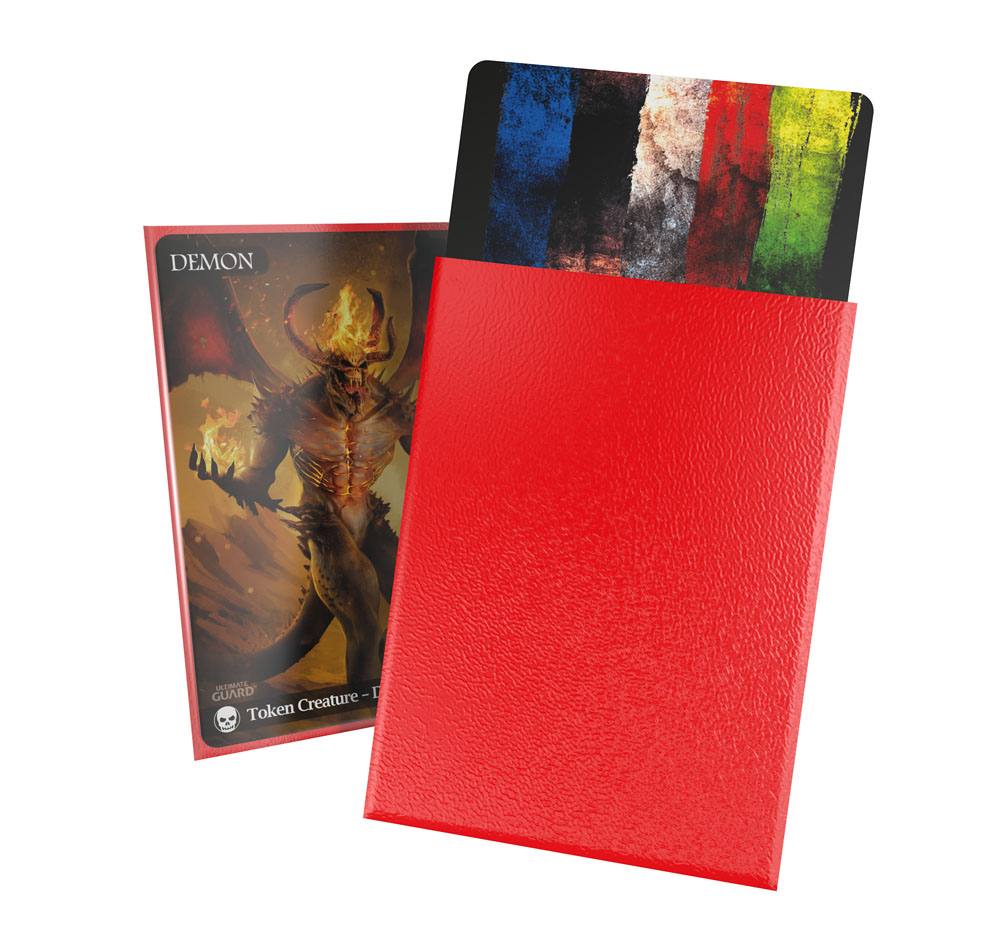 Ultimate Guard Cortex Sleeves Standardgröße Mattrot (100)