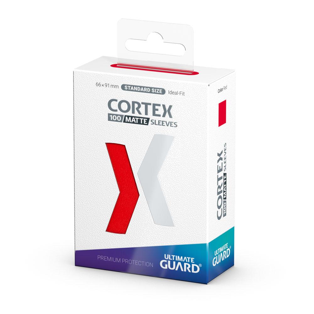 Ultimate Guard Cortex Sleeves Standardgröße Mattrot (100)