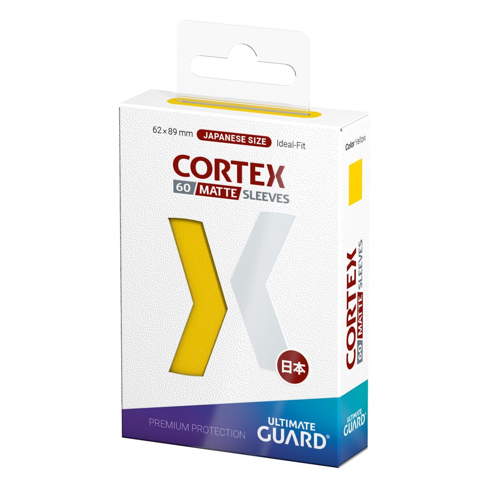 Ultimate Guard Cortex-Ärmel, japanische Größe, mattgelb (60)