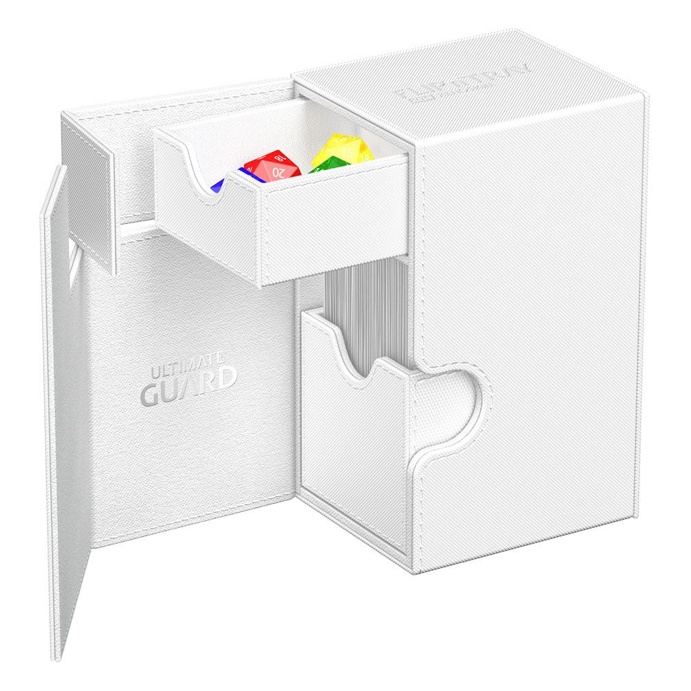 Ultimate Guard Flip`n`Tray 80+ XenoSkin Monocolor Weiß