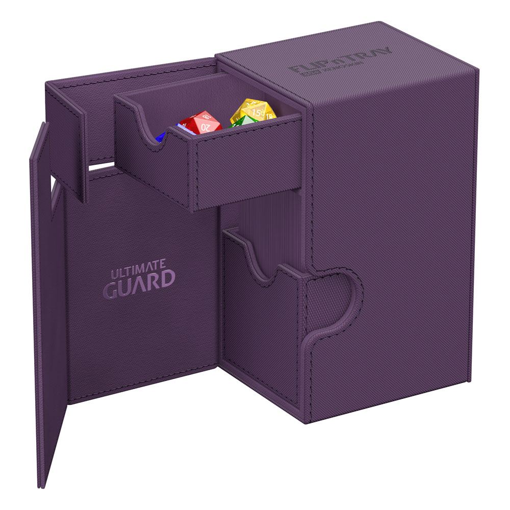 Ultimate Guard Flip`n`Tray 80+ XenoSkin Monocolor Purple