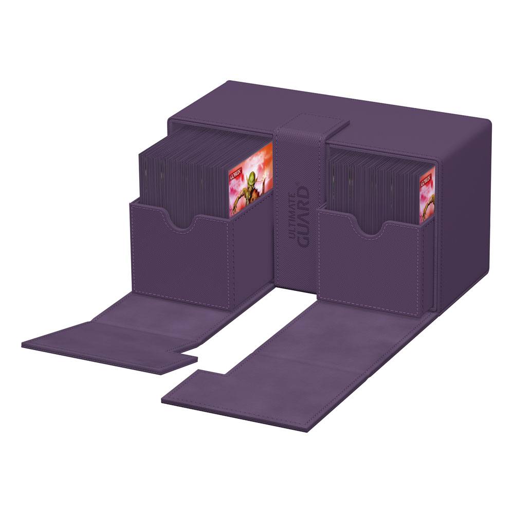 Ultimate Guard Twin Flip`n`Tray 200+ XenoSkin Monocolor Lila