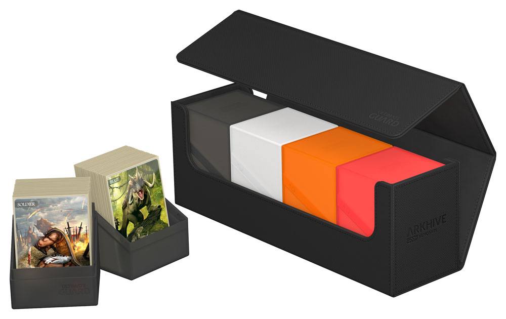 Ultimate Guard Arkhive 400+ XenoSkin Monocolor Schwarz