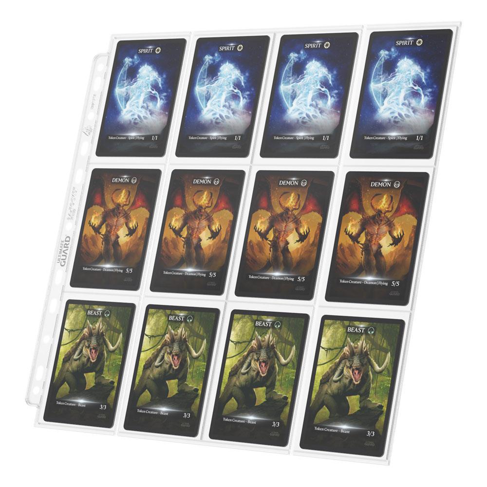 Ultimate Guard 24-Pocket QuadRow Seiten, seitlich einladbar, transparent (10)