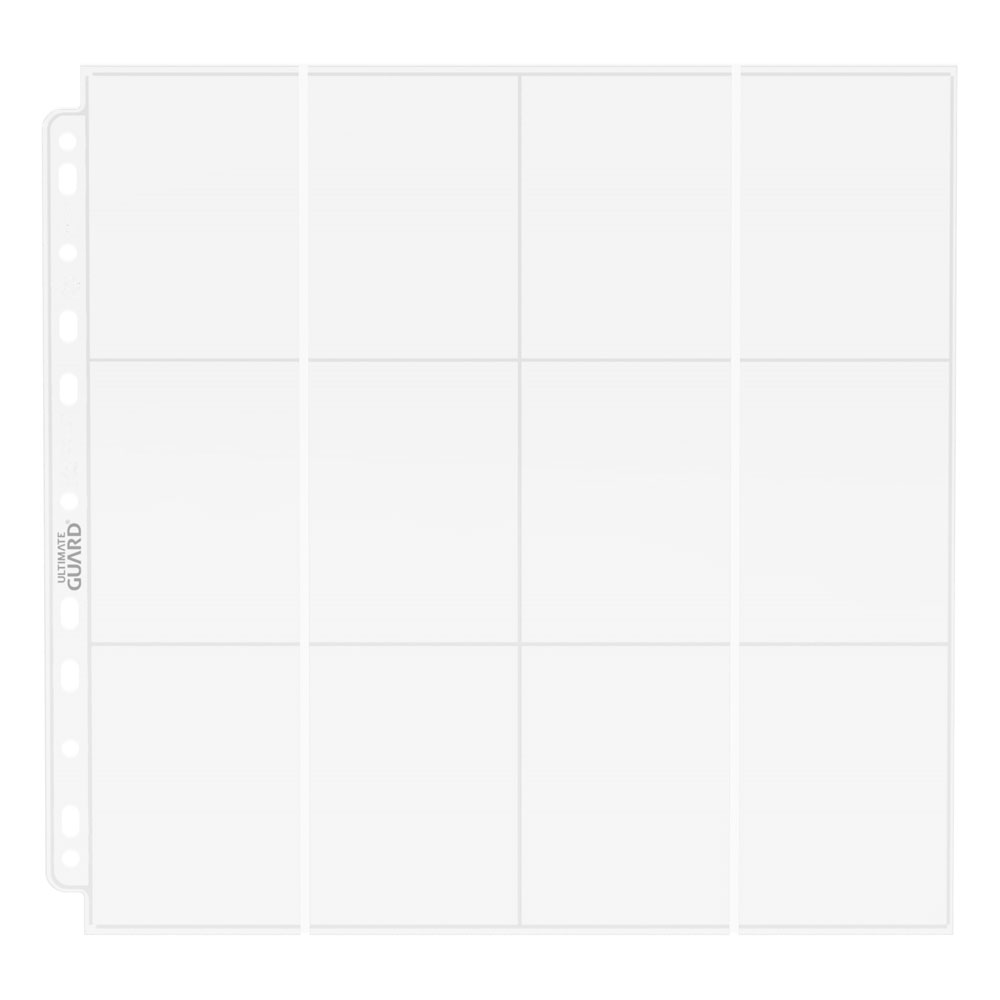 Ultimate Guard 24-Pocket QuadRow Seiten, seitlich einladbar, transparent (10)