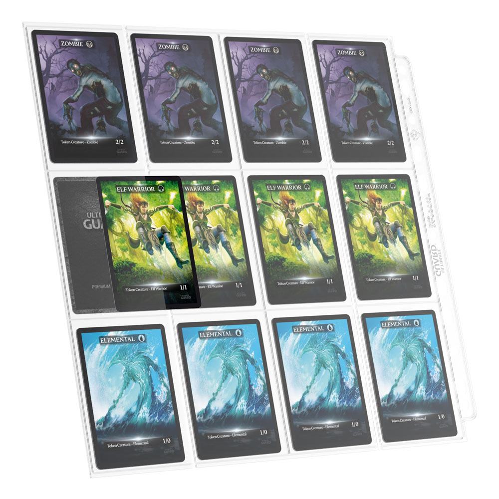 Ultimate Guard 24-Pocket QuadRow Seiten, seitlich einladbar, transparent (10)