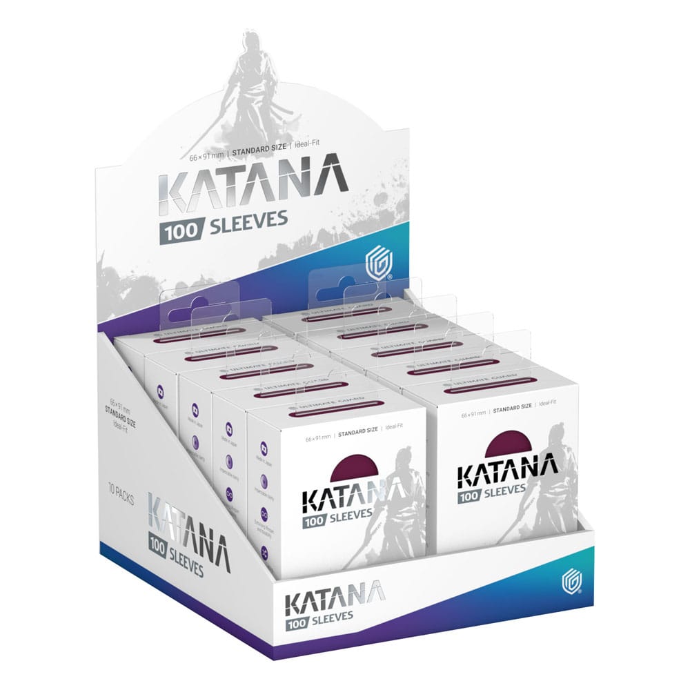 Ultimate Guard Katana-Ärmel Standardgröße Radiant Plum (100)