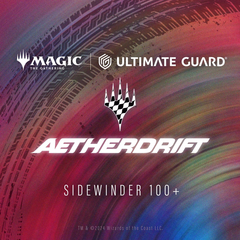 Ultimate Guard Sidewinder 100+ Xenoskin Magic: The Gathering "Aetherdrift"- Design 6