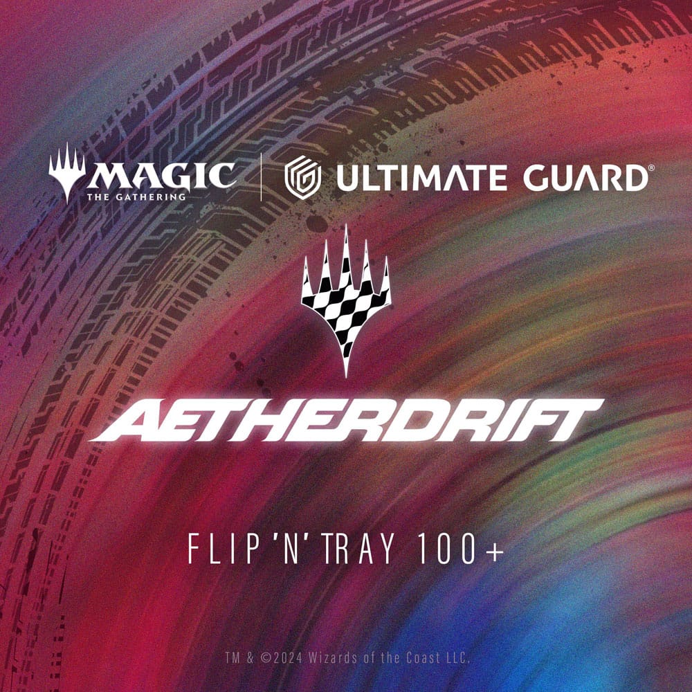 Ultimate Guard Flip'n'Tray 100+ Xenoskin Magic: The Gathering "Aetherdrift" - Design 1