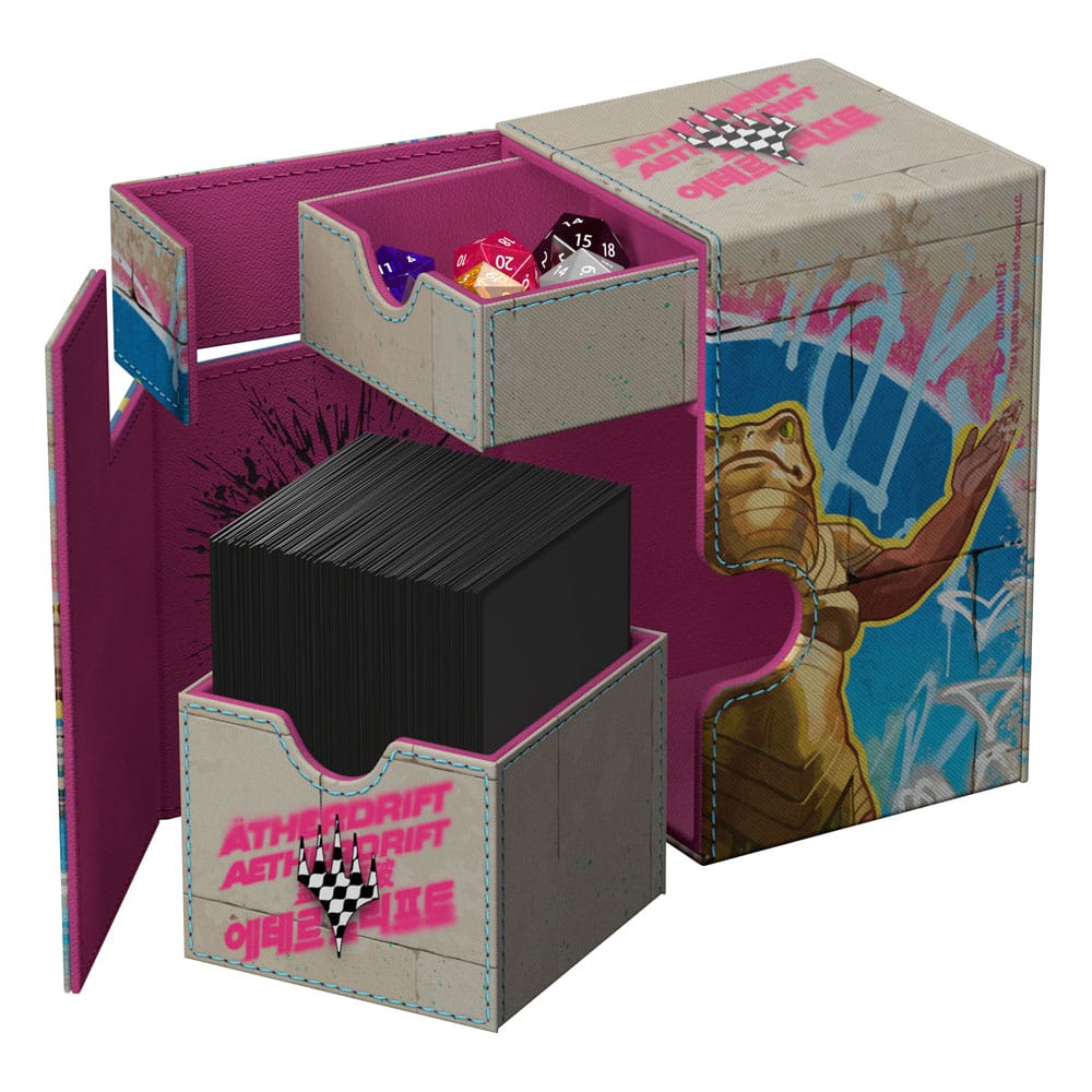 Ultimate Guard Flip'n'Tray 100+ Xenoskin Magic: The Gathering "Aetherdrift" - Design 1