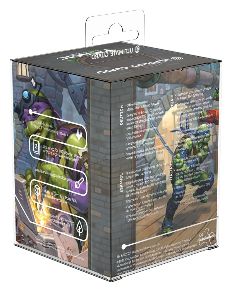 Ultimate Guard Boulder 100+ Magic: The Gathering | Teenage Mutant Ninja Turtles - Turtle Lair