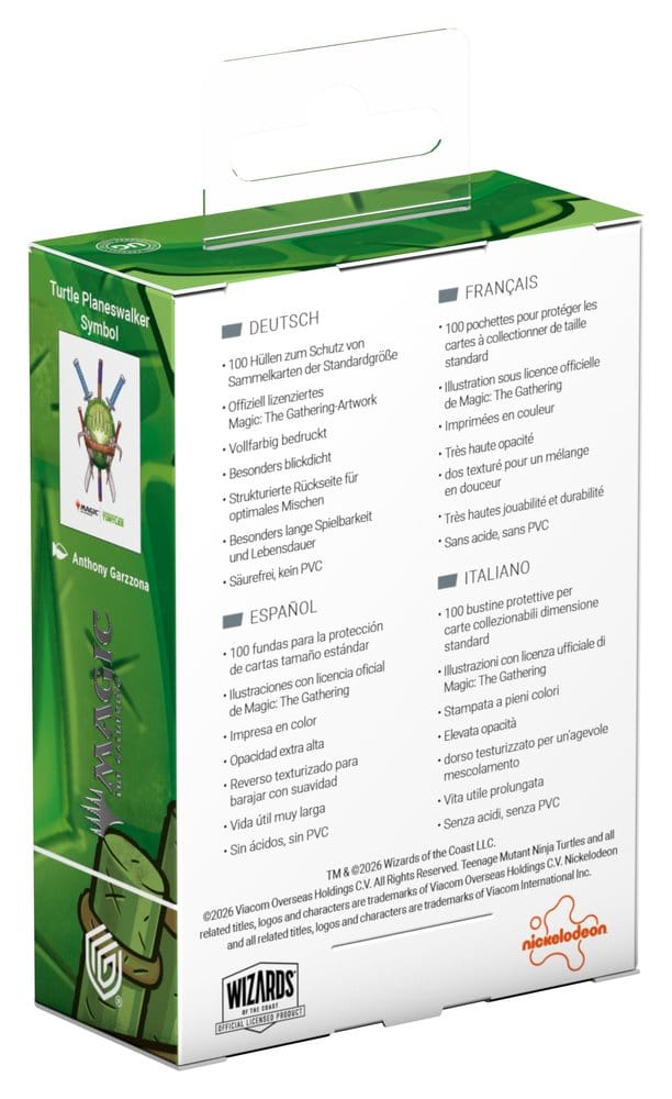 Ultimate Guard Art Sleeves Magic: The Gathering | Teenage Mutant Ninja Turtles - Multicolor Mythic