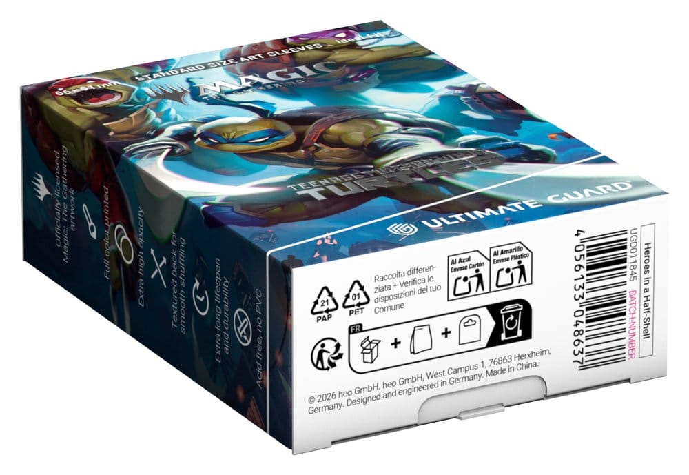 Ultimate Guard Art Sleeves Magic: The Gathering | Teenage Mutant Ninja Turtles - Planeswalker Symbol