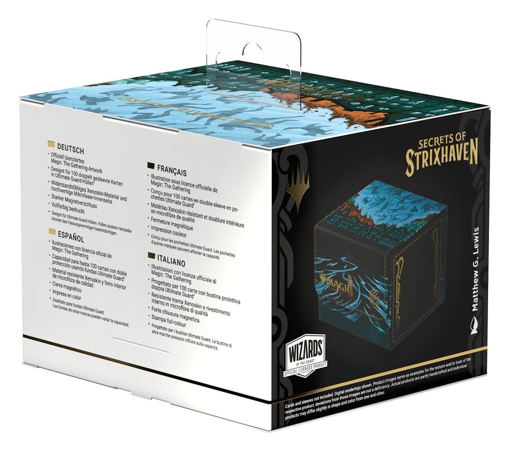 Ultimate Guard Sidewinder 100+ Xenoskin Magic: The Gathering "Secrets of Strixhaven" - Blue Mythic 2 (Alternate Art)