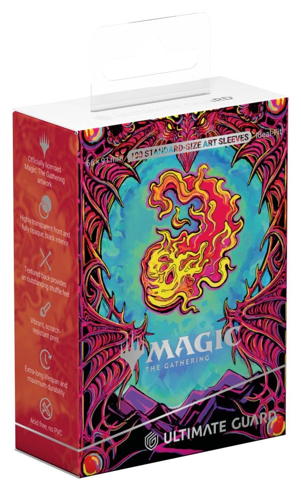 Ultimate Guard Art Sleeves Magic: The Gathering  "Mana Token" - Mountain