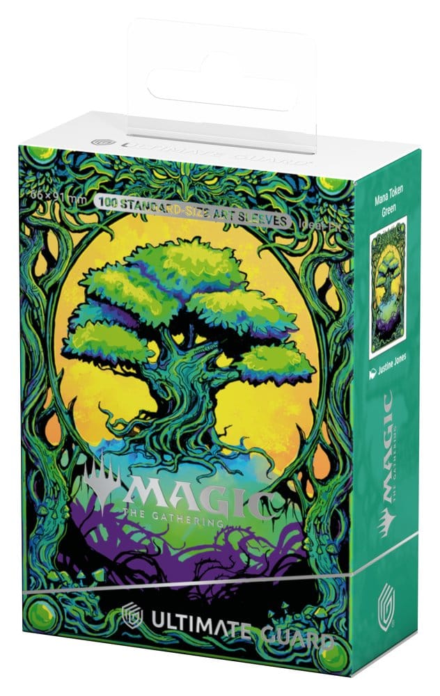 Ultimate Guard Art Sleeves Magic: The Gathering  "Mana Token" - Forest