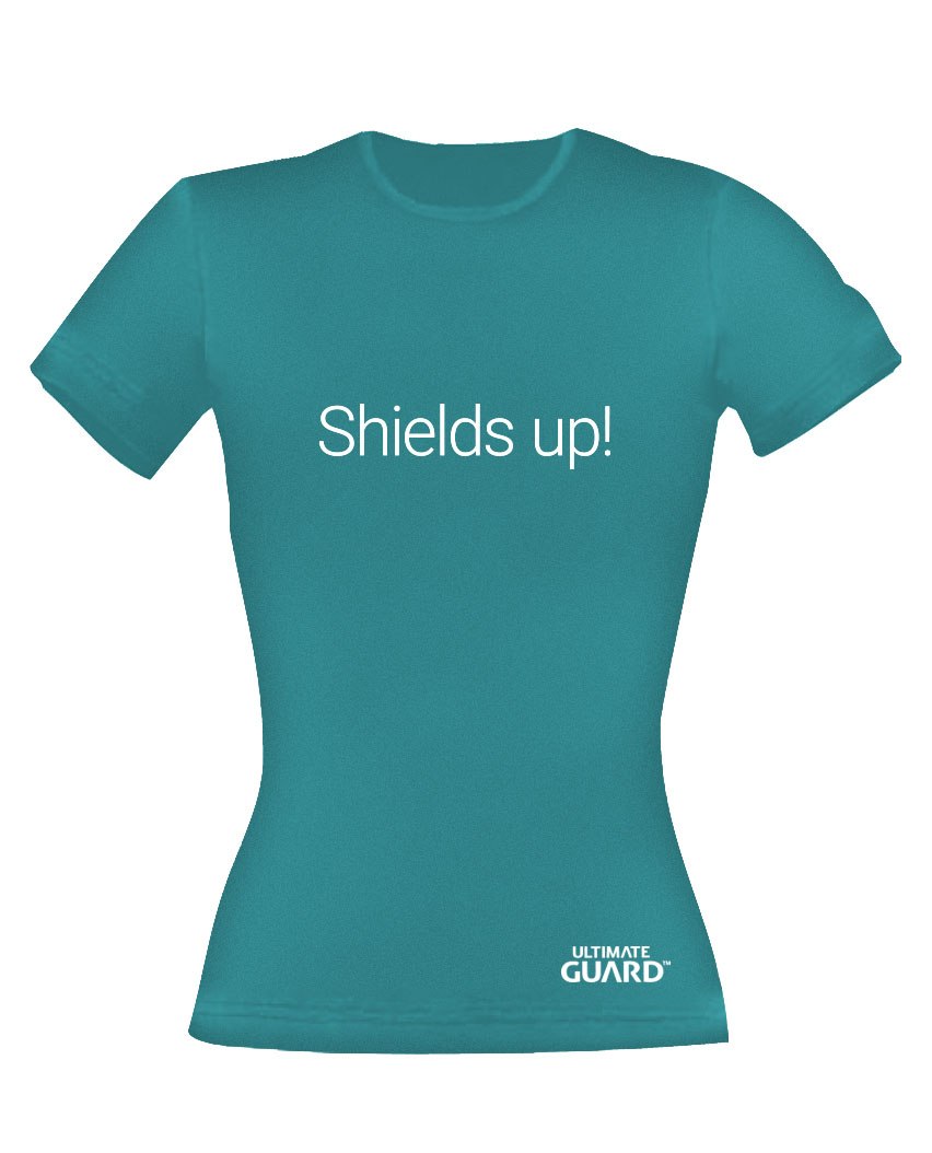 Ultimate Guard Ladies T-Shirt Shields Up! Petrol Blue Size XL