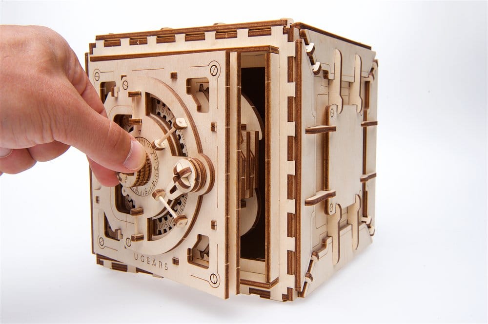 Ugears 3D Wooden Puzzle Safe