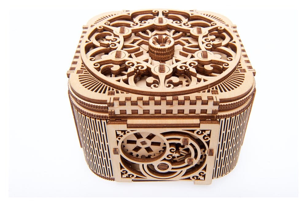 Ugears 3D Wooden Puzzle Treasure Box