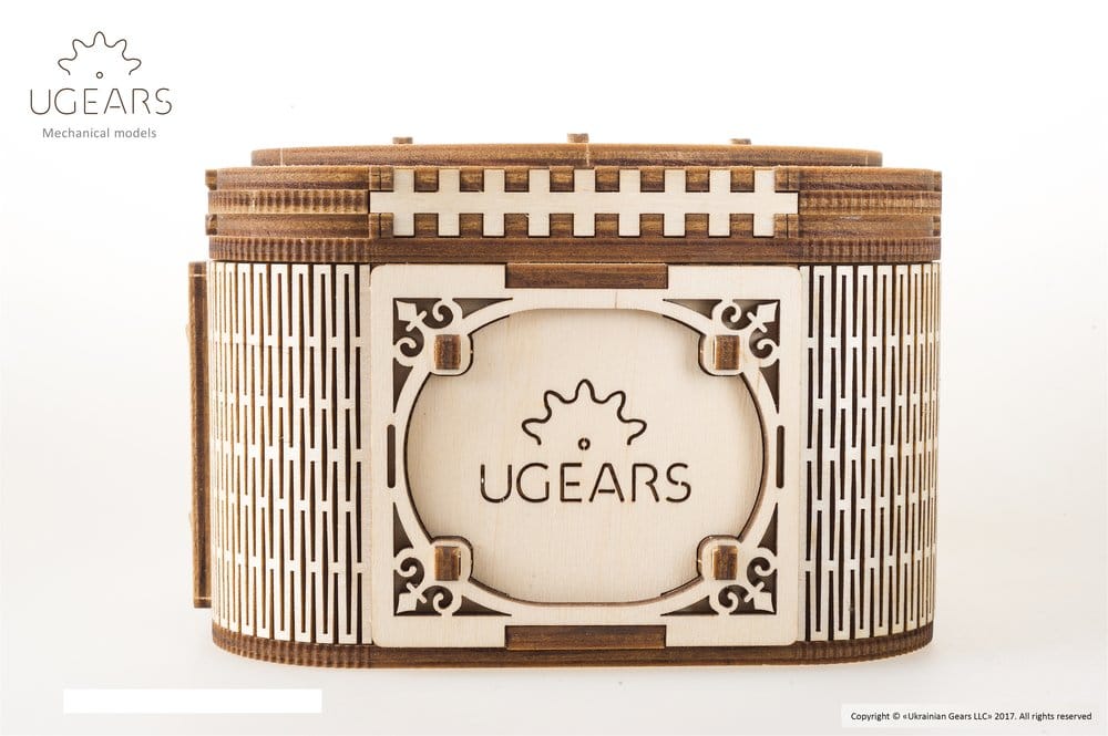 Ugears 3D Wooden Puzzle Treasure Box