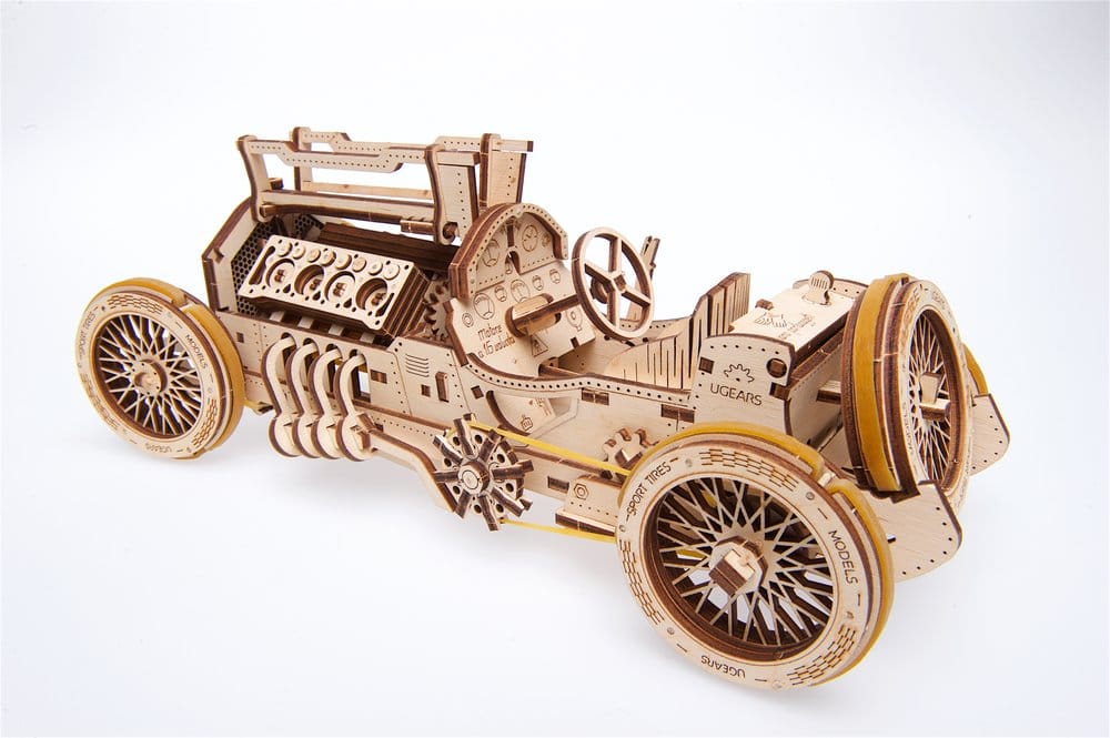 Ugears 3D Wooden Puzzle U-9 Grand Prix Car