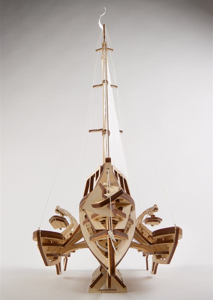 Ugears 3D Wooden Puzzle Trimaran Merihobus