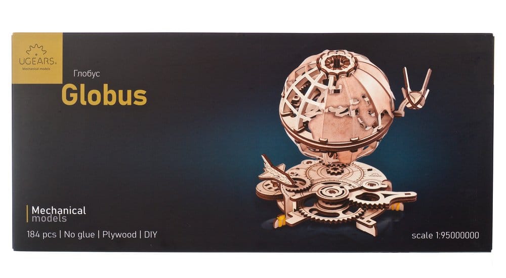 Ugears 3D Wooden Puzzle Globus