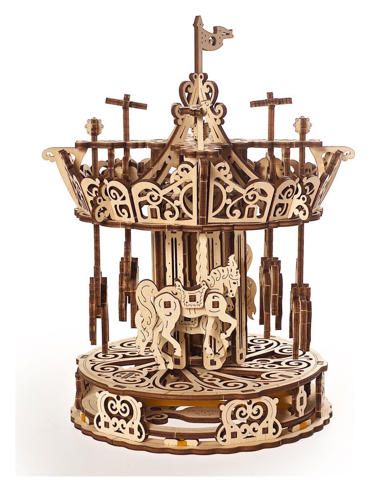 Ugears 3D Wooden Puzzle Carousel