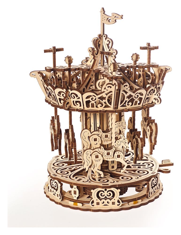 Ugears 3D Wooden Puzzle Carousel