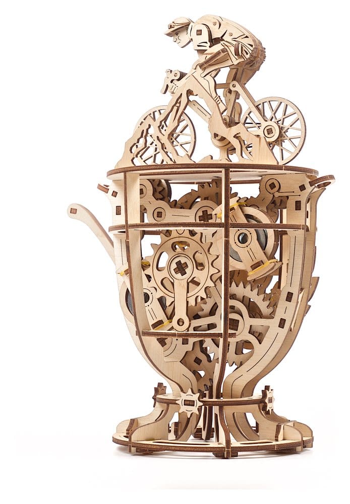 Ugears 3D Wooden Puzzle Automaton Cyclist