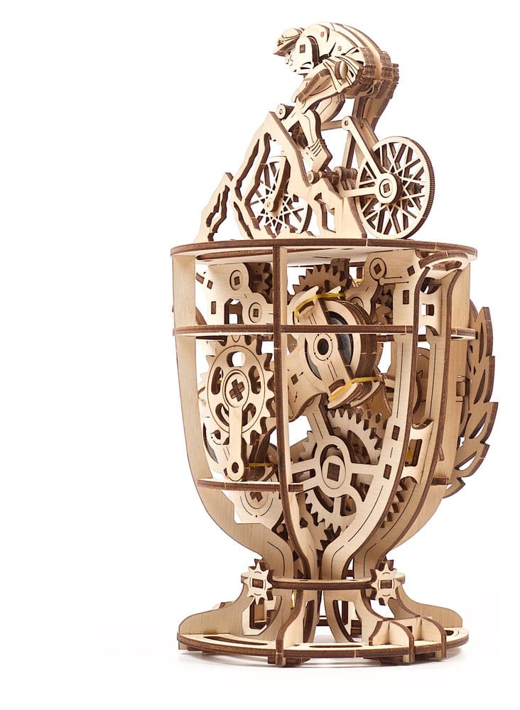 Ugears 3D Wooden Puzzle Automaton Cyclist