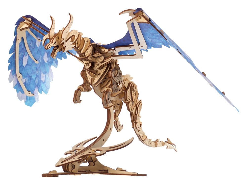 Ugears 3D Wooden Puzzle Windstorm Dragon