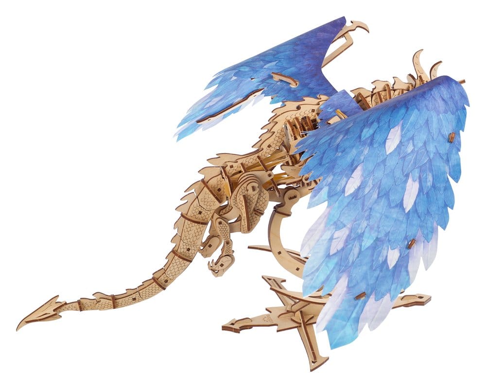 Ugears 3D Wooden Puzzle Windstorm Dragon
