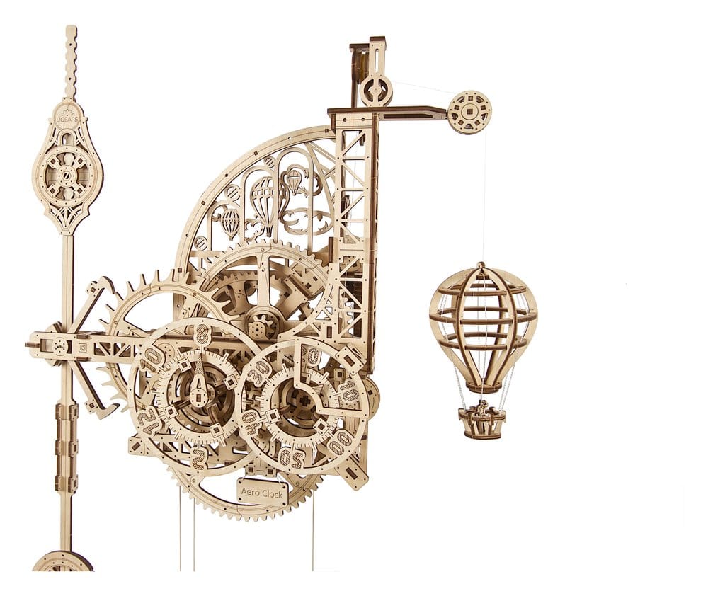 Ugears 3D Wooden Puzzle Aero Clock