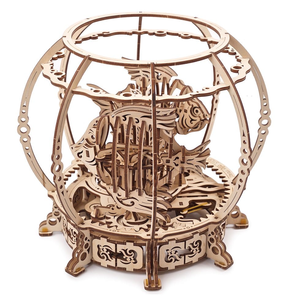 Ugears 3D Wooden Puzzle Mechanical Aquarium