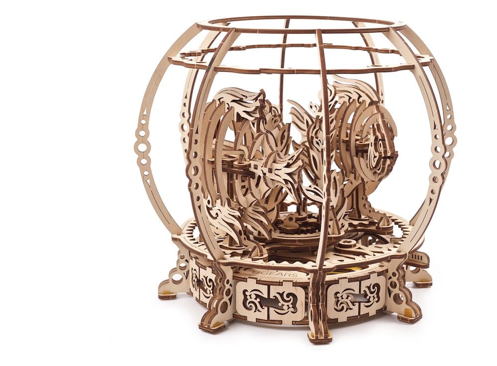 Ugears 3D Wooden Puzzle Mechanical Aquarium