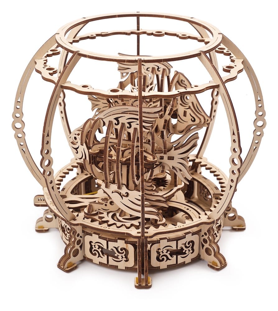 Ugears 3D Wooden Puzzle Mechanical Aquarium