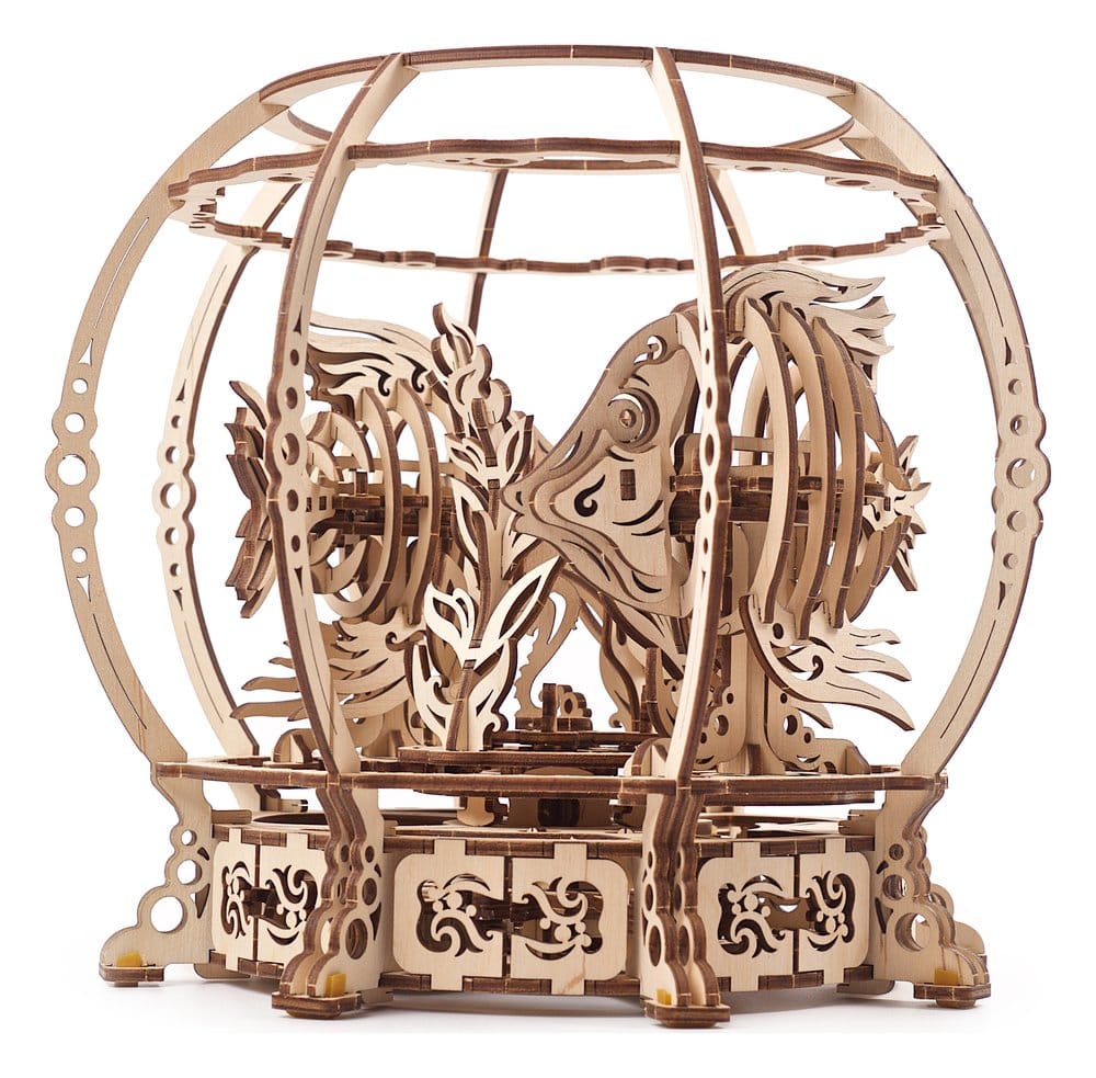 Ugears 3D Wooden Puzzle Mechanical Aquarium