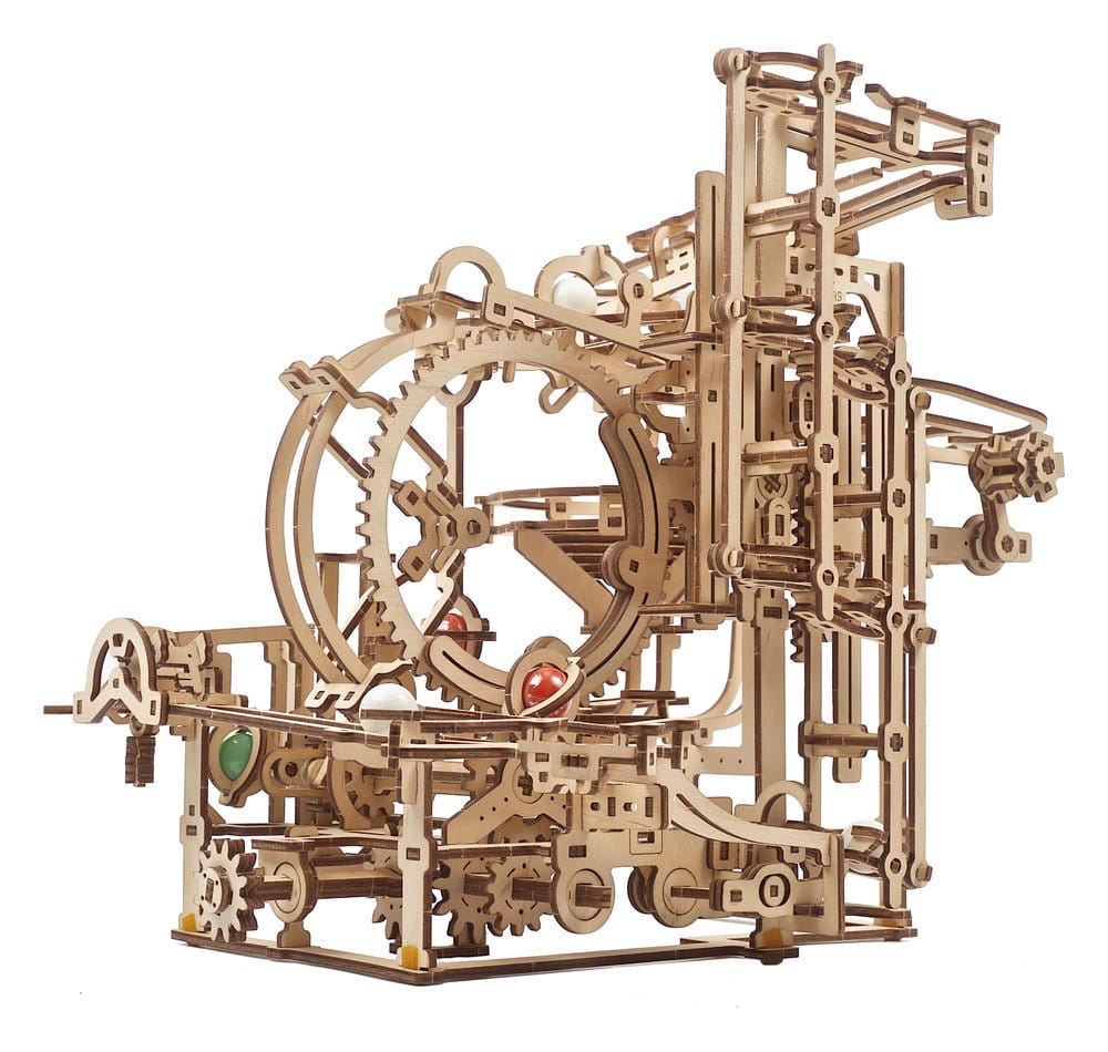 Ugears 3D Wooden Puzzle Marble Run Stepped Hoist