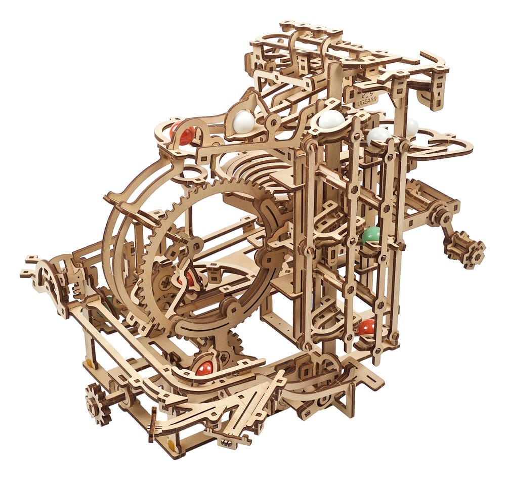 Ugears 3D Wooden Puzzle Marble Run Stepped Hoist