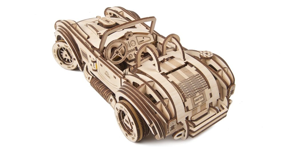 Ugears 3D Wooden Puzzle Drift Cobra Racing Car