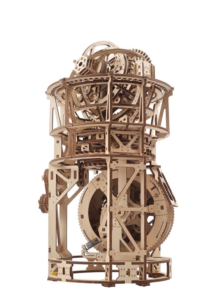 Ugears 3D Wooden Puzzle Sky Watcher Tourbillon Table Clock