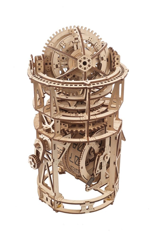 Ugears 3D Wooden Puzzle Sky Watcher Tourbillon Table Clock