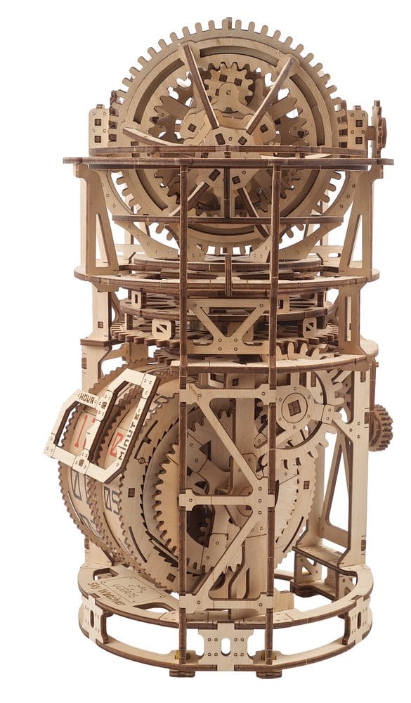 Ugears 3D Wooden Puzzle Sky Watcher Tourbillon Table Clock