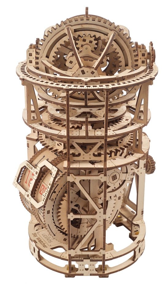 Ugears 3D Wooden Puzzle Sky Watcher Tourbillon Table Clock