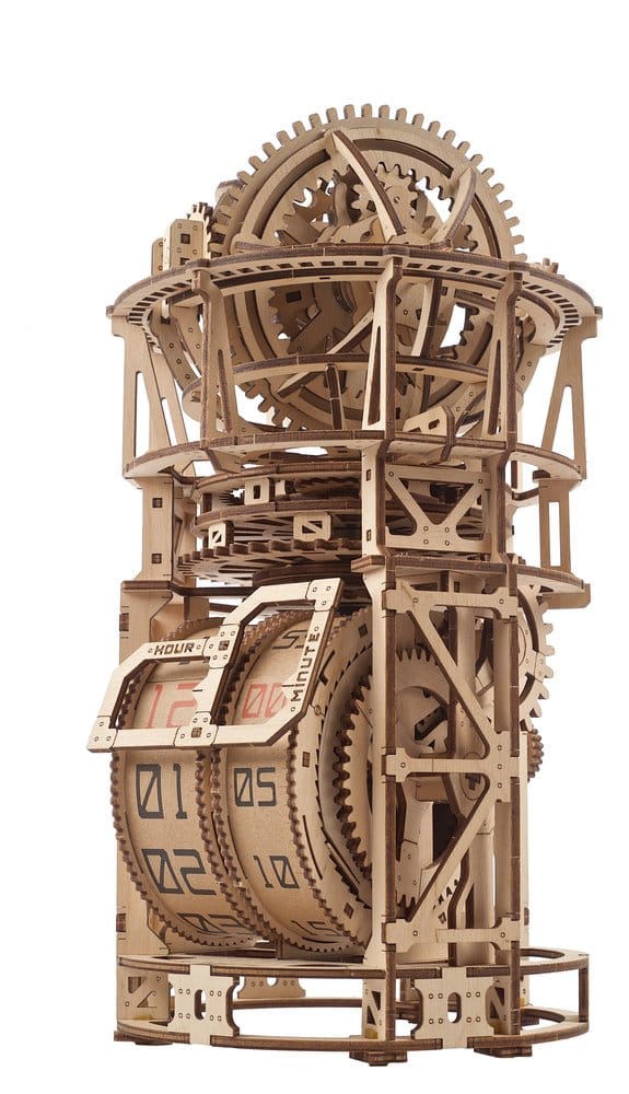 Ugears 3D Wooden Puzzle Sky Watcher Tourbillon Table Clock